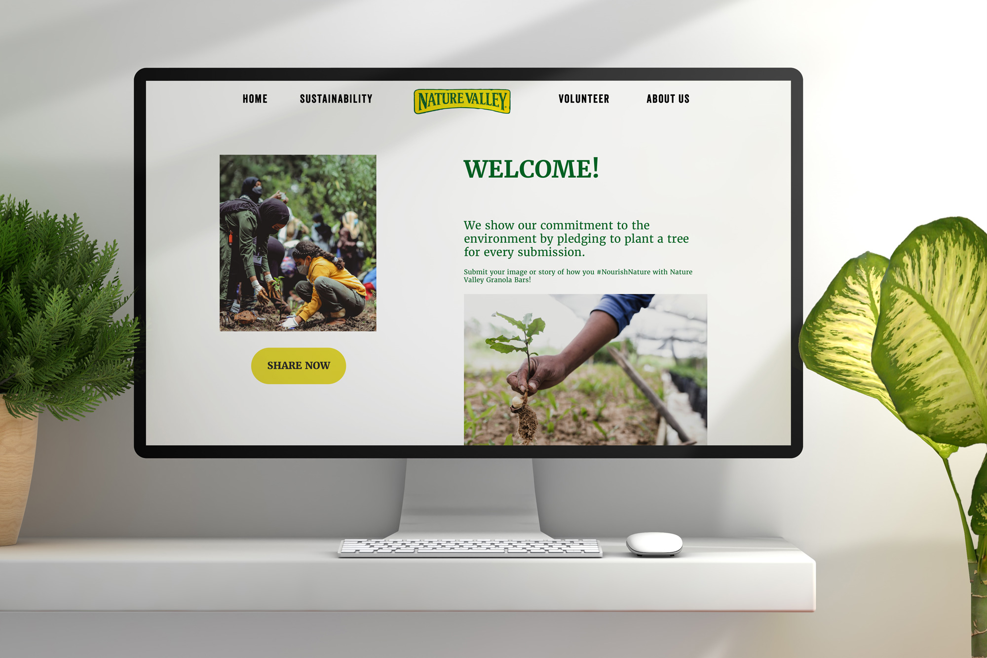 website-mockup-naturevalley car tire about to crush small motorcycle man